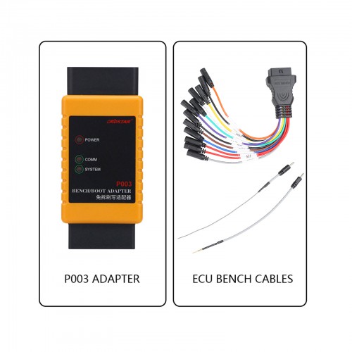 OBDSTAR P003 Bench/Boot Adapter Kit Fonctionnement avec OBDSTAR IMMO Tablettes pour DC706 Support ECU CS PIN Reading