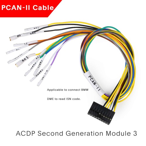 Yanhua ACDP-2 Module 3 ISN Module avec License A50B A50D A50E pour BMW DME ISN Read and Write Without Soldering pour ACDP-2