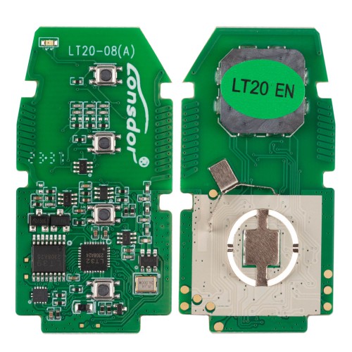 Lonsdor LT20-08 8A+4D Toyota & Lexus Smart Key PCB pour K518ISE K518S KH100+ Frequency Switchable