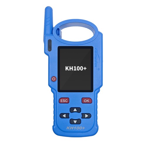 2024 Lonsdor KH100+ Hand-Held Remote Key Programmer Blue Version avec 4pcs Universal Remote Keys Support Indian Vehicle Models