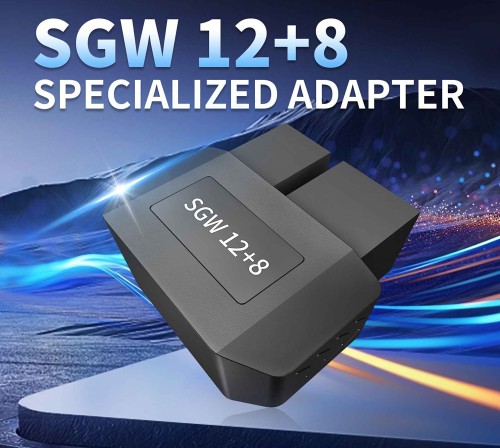 Lonsdor SGW 12+8 Specialized Adapter Compatible avec Common 12+8 Cables pour FCA Vehicles