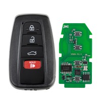 Lonsdor FT02-PH0440B 312/314/433.58/434.42MHZ Toyota RAV4 Avalon Camry 2018-2021 Smart Key Update Version of FT11-H0410C 5pcs