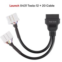Launch X431 Tesla-12 + 20 Cable pour Tesla Model S X