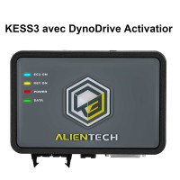 Original Français ALIENTECH KESS V3 KESS3 ECU TCU programmer via OBD, Boot, Bench avec DynoDrive Activatior Abonnement Gratuit d'Un An