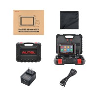 Français AUTEL MaxiPRO MP900Z-BT KIT MP900BT All Systèmes Diagnostic Scanner Mise à jour de MP808BT Pro ECU Coding, VIN/License Scan, 40+ Service Numé