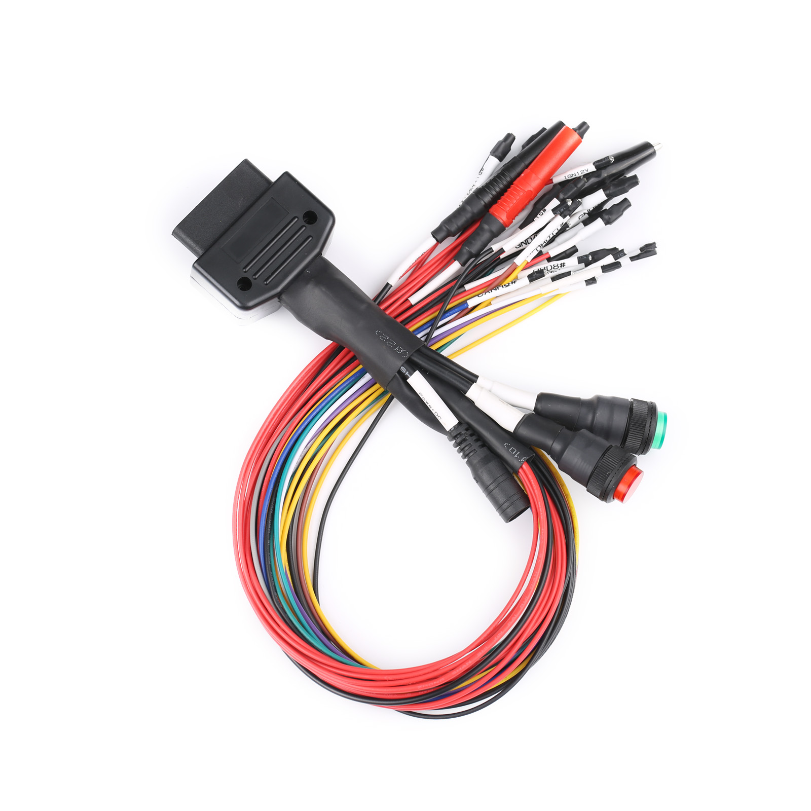 vhbw OBD2 Kit de câbles pour appareils de diagnostic OBD